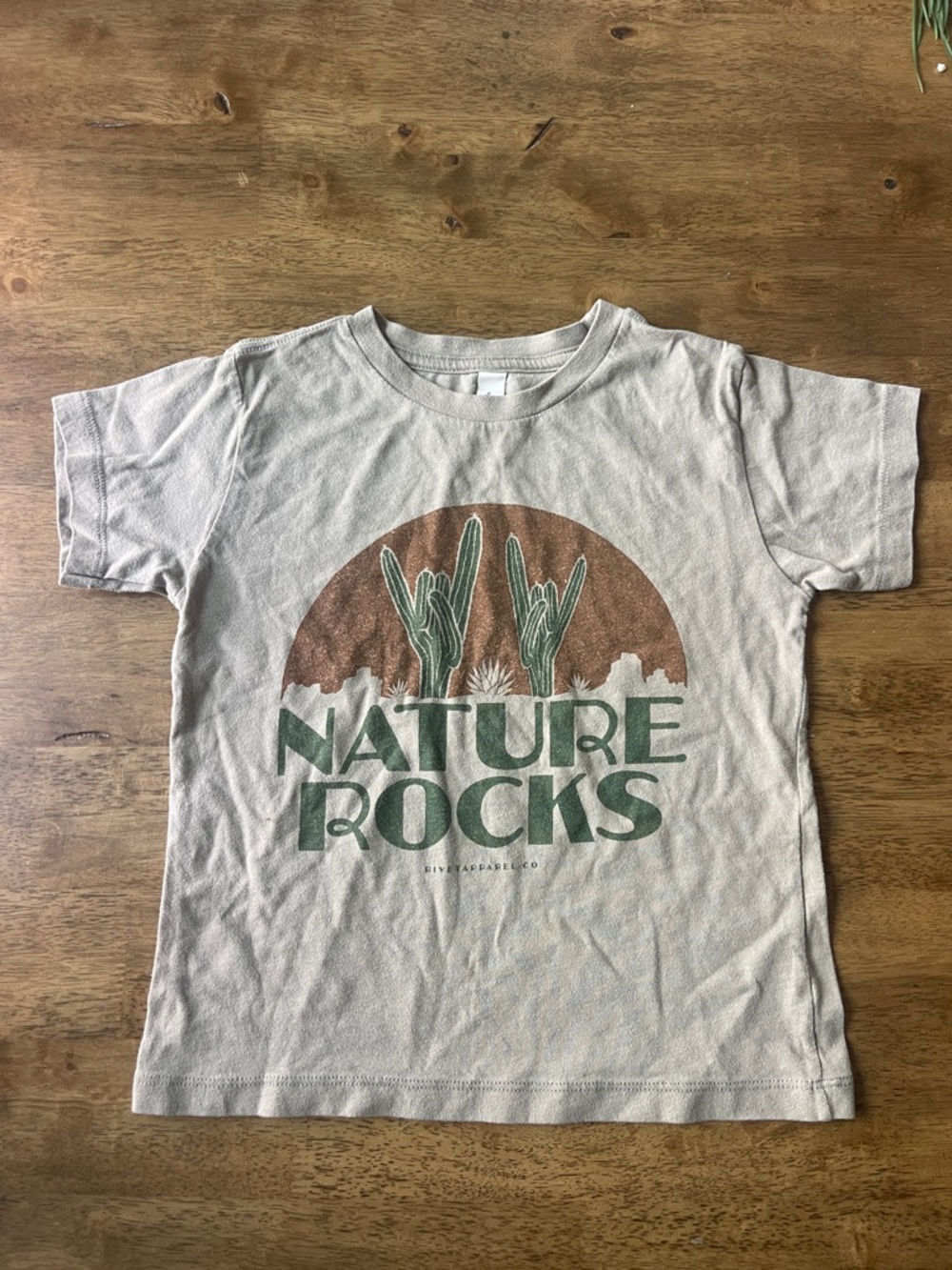 Bella Canvas Nature Rocks Tee - Green & Brown